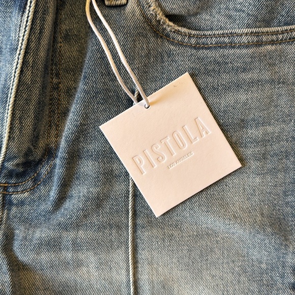 Pistola Lennon High Rise Crop Boot Jeans Sz 28 NWT - Picture 2 of 6